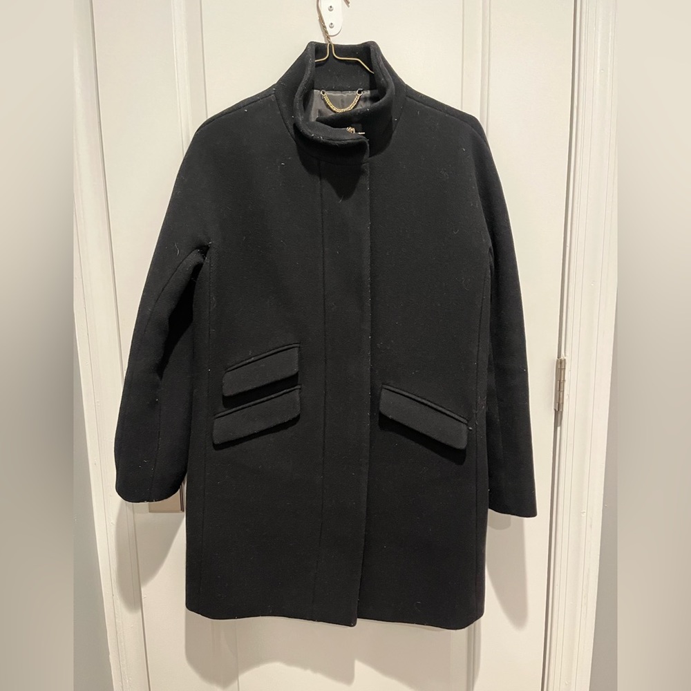 J. Crew Cocoon Coat-Sz 8 EUC!